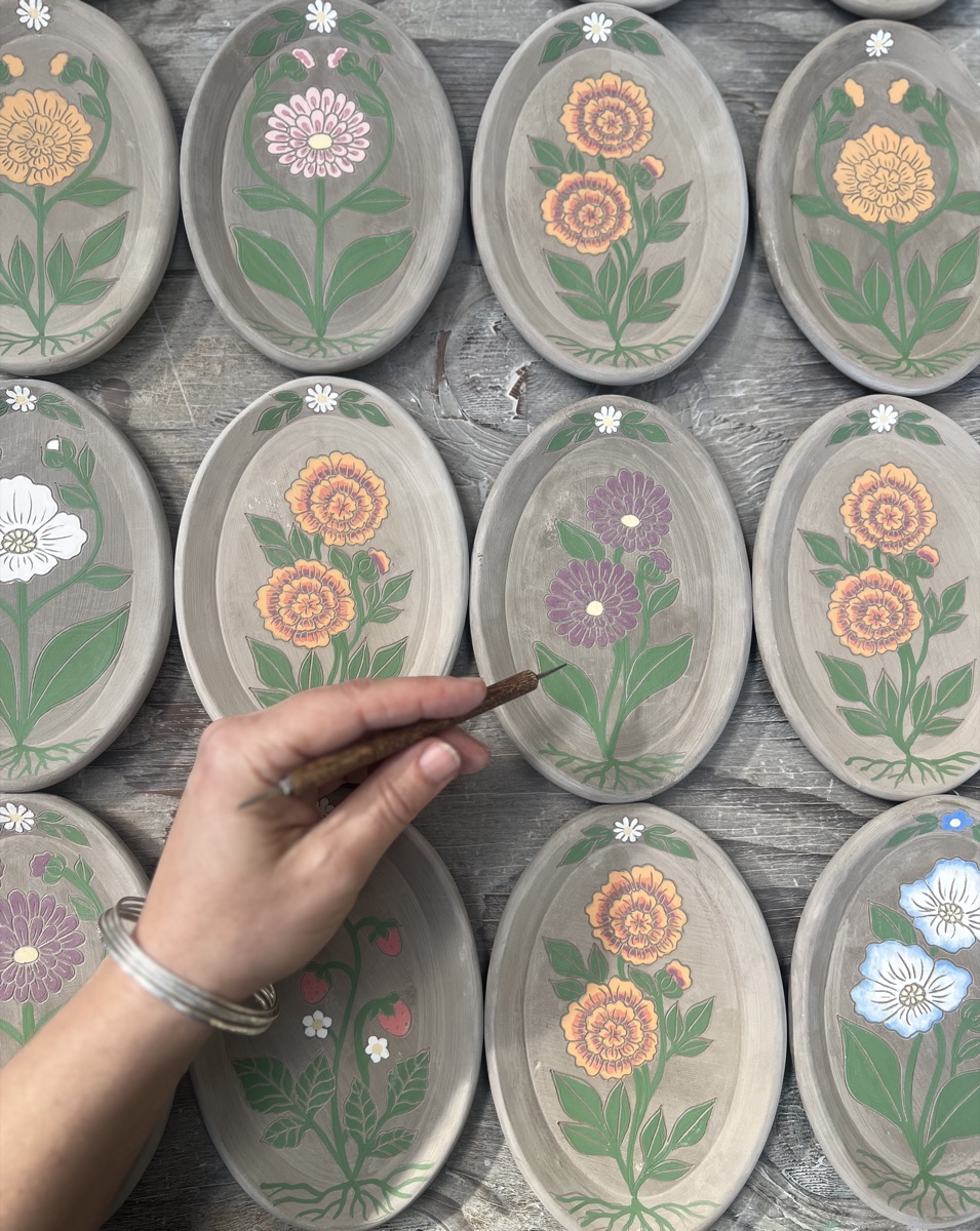 Ceramic work by Naja Luz