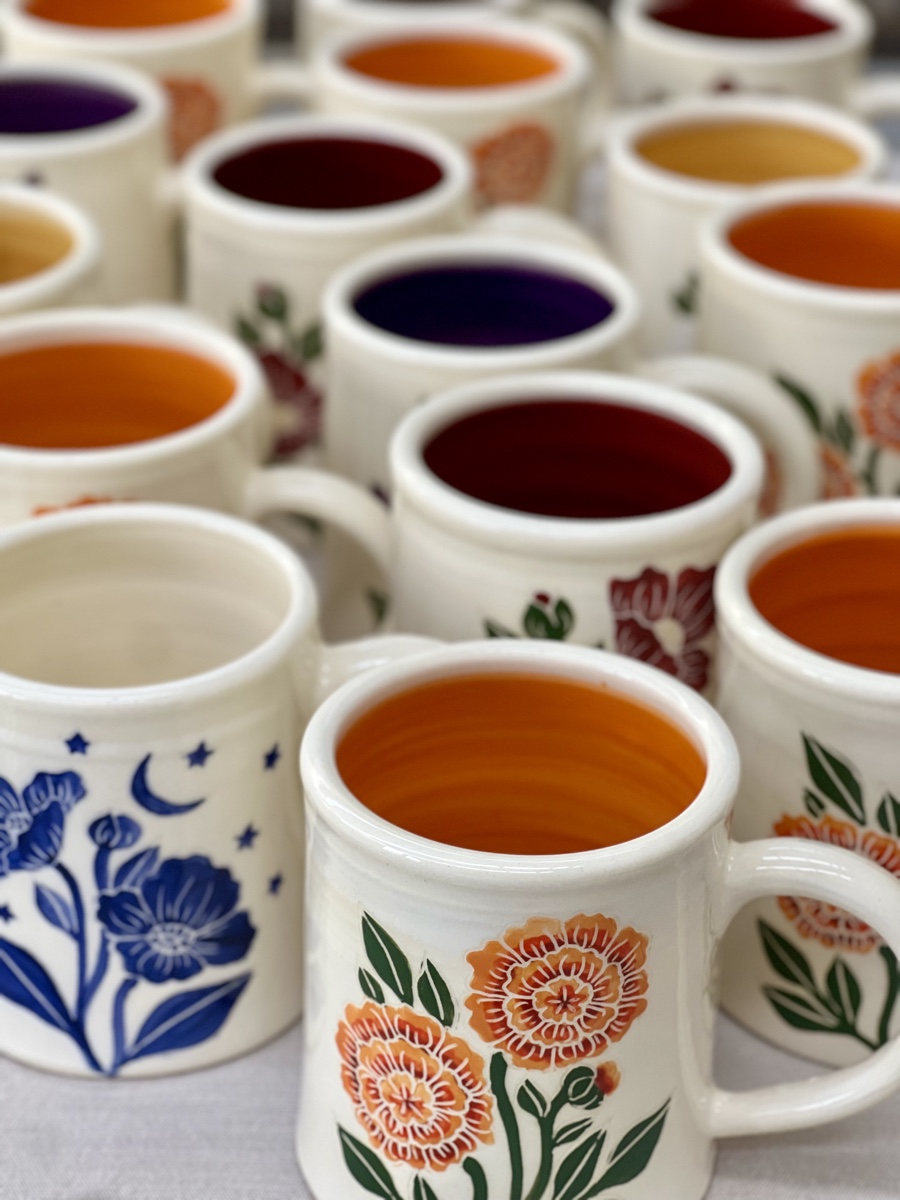 Ceramic work by Naja Luz