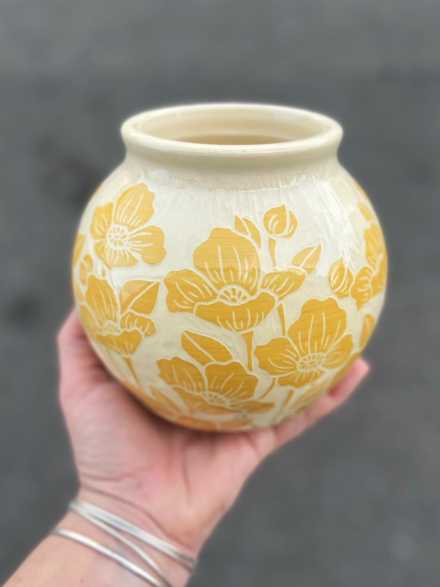 Ceramic work by Naja Luz