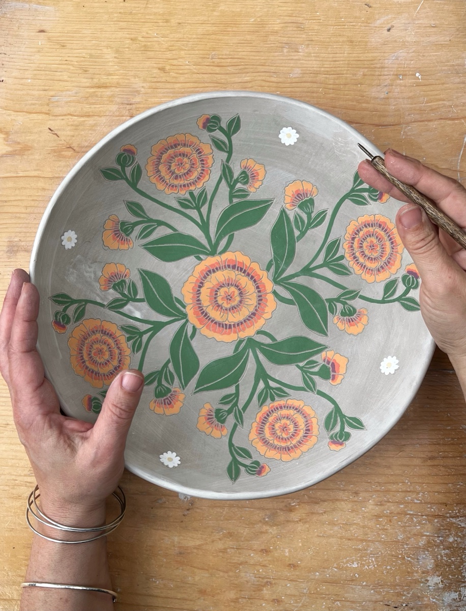 Ceramic work by Naja Luz